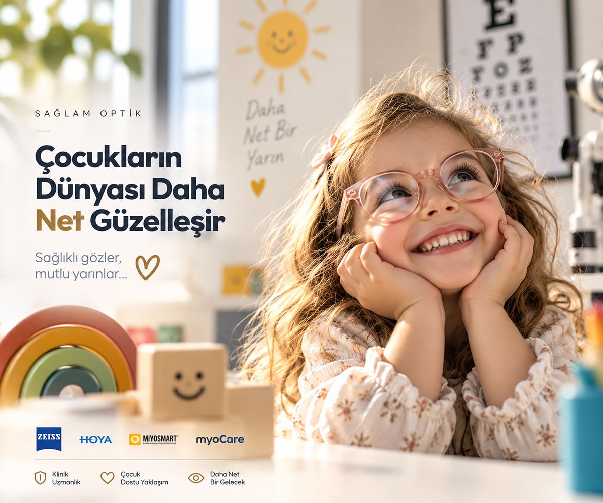 Çocuk Miyopi Kontrol Camları